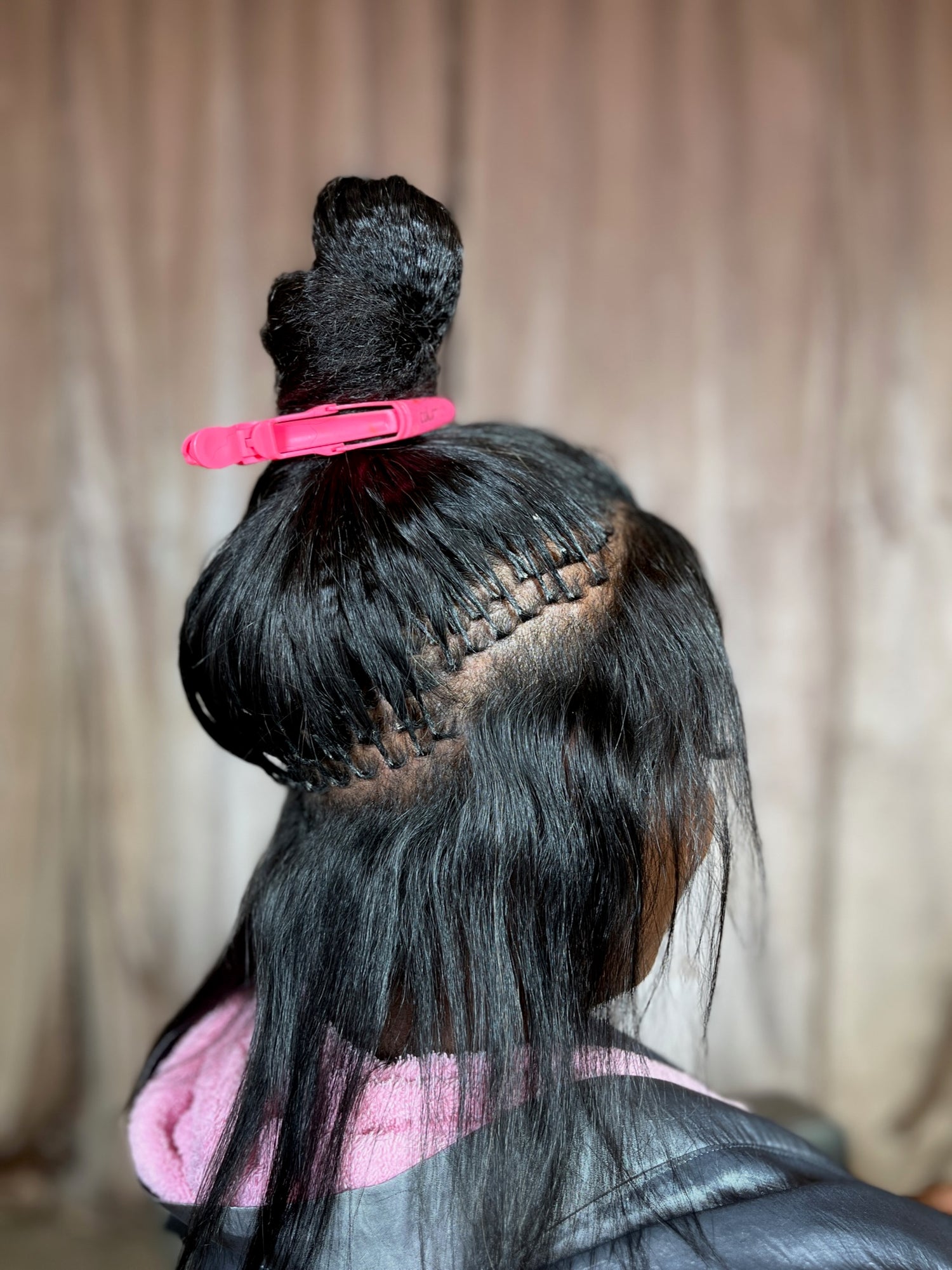 Discover the secret to luxurious, voluminous hair with our K-Tip extensions. Made with the finest quality human hair and expertly applied using the innovative K-Tip method, these extensions blend seamlessly with your natural hair for a flawless look. Whether you desire added length, thickness, or vibrant color, our K-Tip extensions offer unmatched versatility and durability. Elevate your style and embrace the confidence of effortlessly beautiful hair with our premium K-Tip extensions."