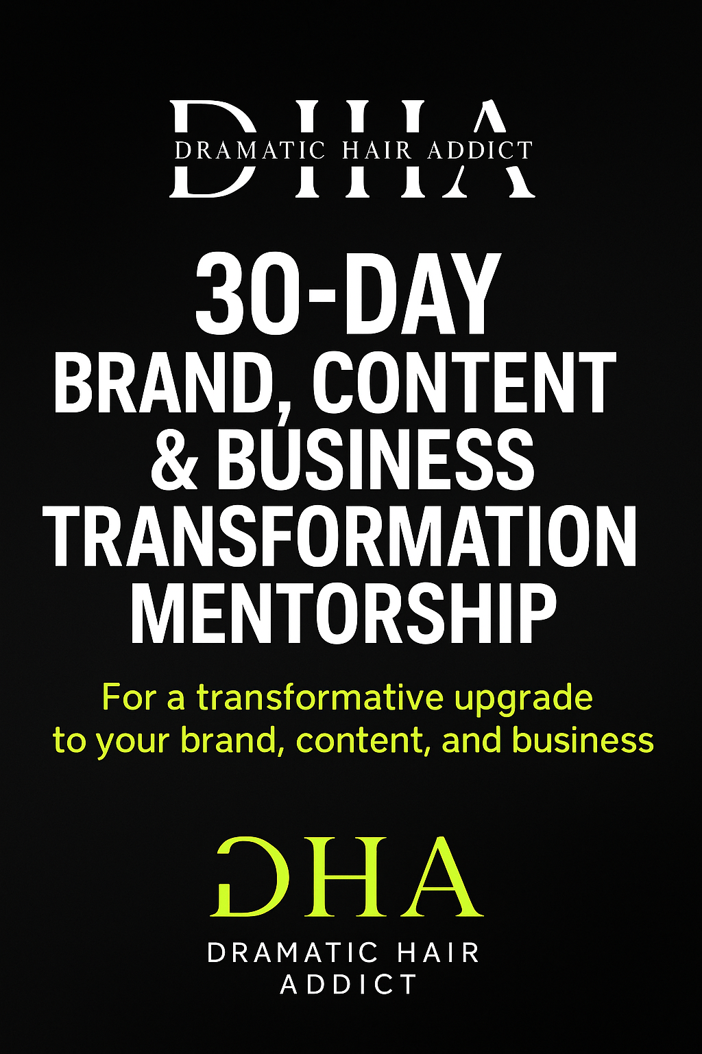 30-Day Brand, Content & Business Transformation Mentorship