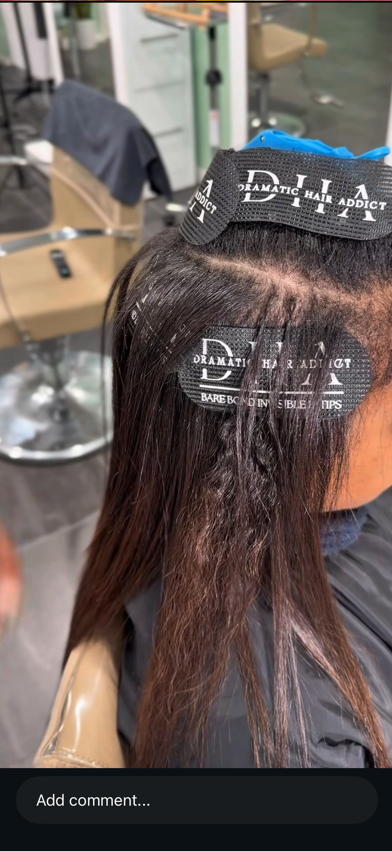 Invisible K-Tip hair extensions with seamless natural blend by Miami luxury hairstylist