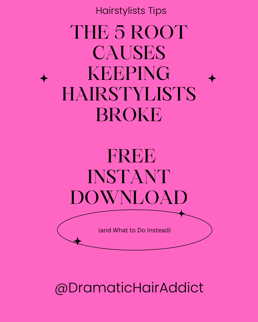 The 5 Root Causes Keeping Hairstylist Broke
