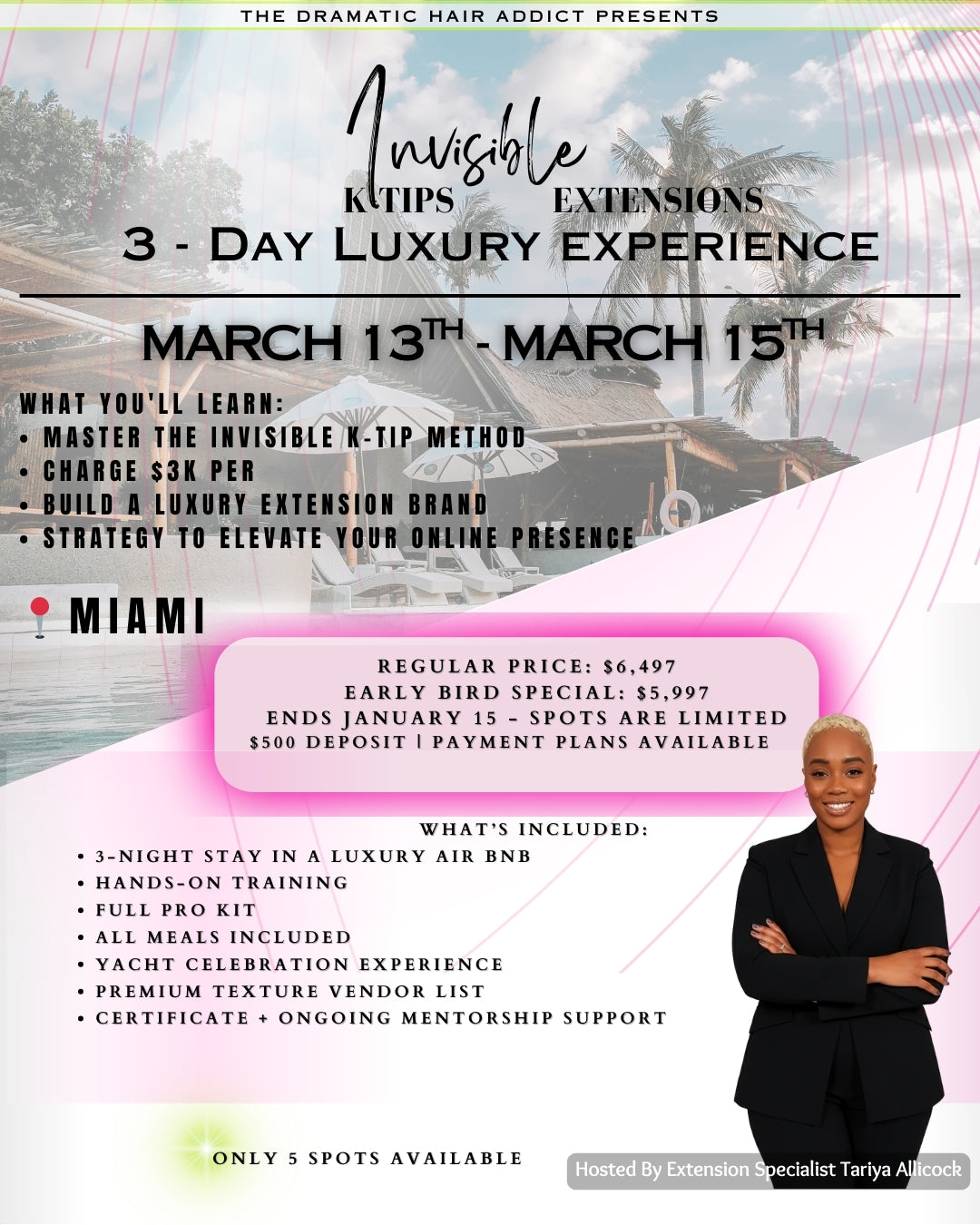 ✨ The Ultimate 3-Day Invisible K-Tips Experience (Miami • March 2026)